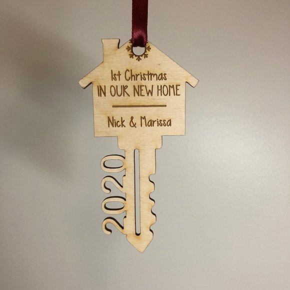 CUSTOM New Home 2023 Christmas Ornament - Picture 5 of 7